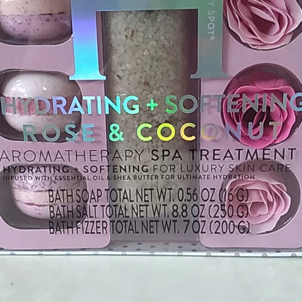 NIB my beauty spot rose & coconut aromatherapy spa